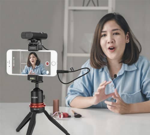 BOYA TRÅDLØS SÆT M/2 STYK BODYPACK TIL DSLR OG SMARTPHONES - Billede 5