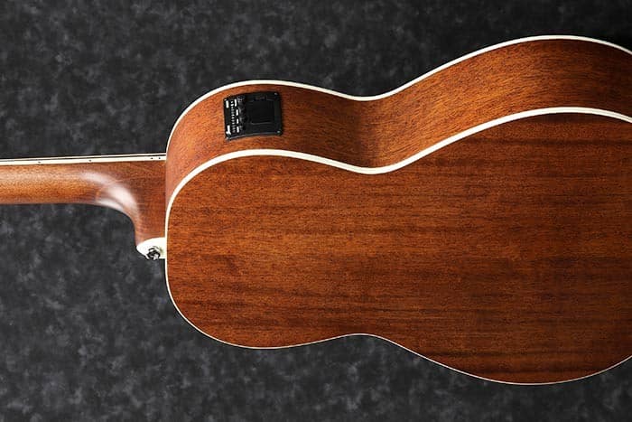 Ibanez Akustisk Bas Parlor med Mikrofon - Billede 3