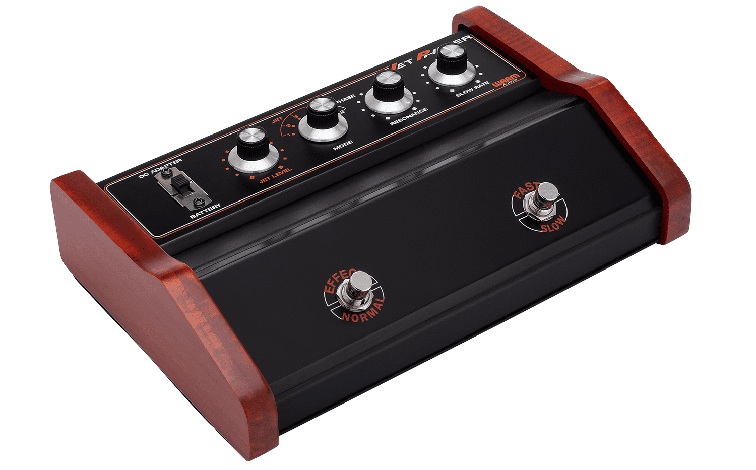 img src="/phaser-pedal" alt="Warm Audio Jet Phaser 6-mode Pedal"