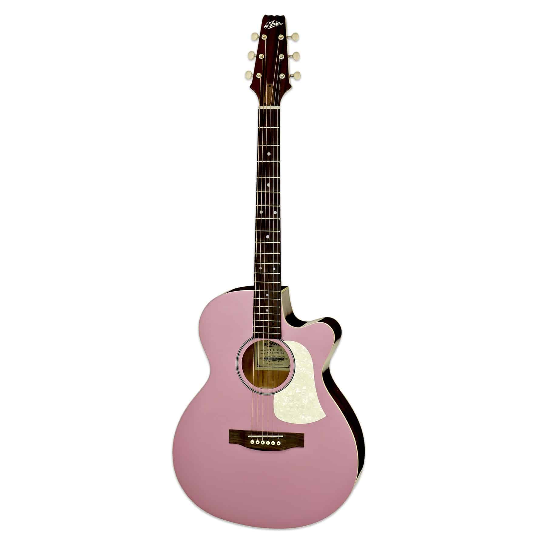 Aria FET-R1 Passive Electro Acoustic Guitar - Billede 4