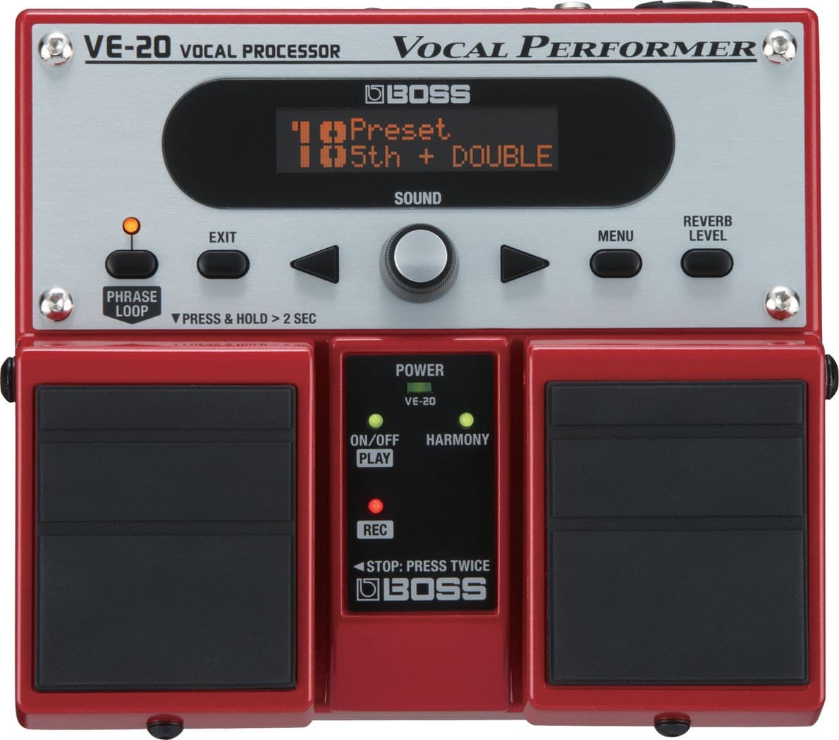 img src="/boss-pedal" alt="/Boss VE-20 Vokal Processor med Looper"