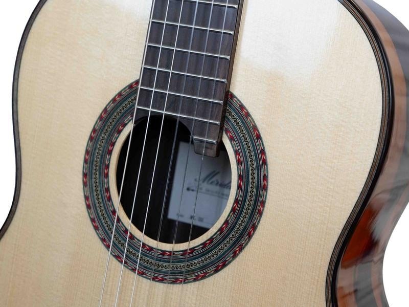 Merida MC-20 Klassisk guitar, massivt grandæk - Billede 6