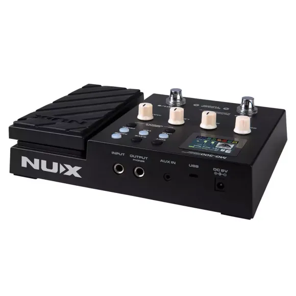 Nux MG-300 guitar-multieffekt-pedalboard, med 58 effekter, 24 forstærker, 24 kabinet-simuleringer - Billede 3
