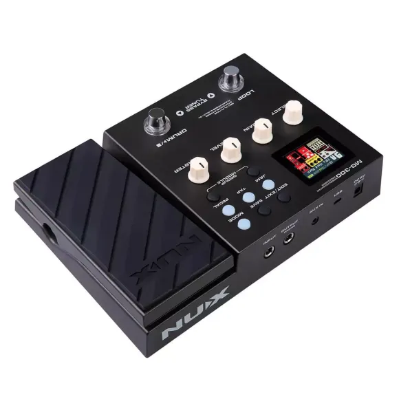 Nux MG-300 guitar-multieffekt-pedalboard, med 58 effekter, 24 forstærker, 24 kabinet-simuleringer - Billede 4