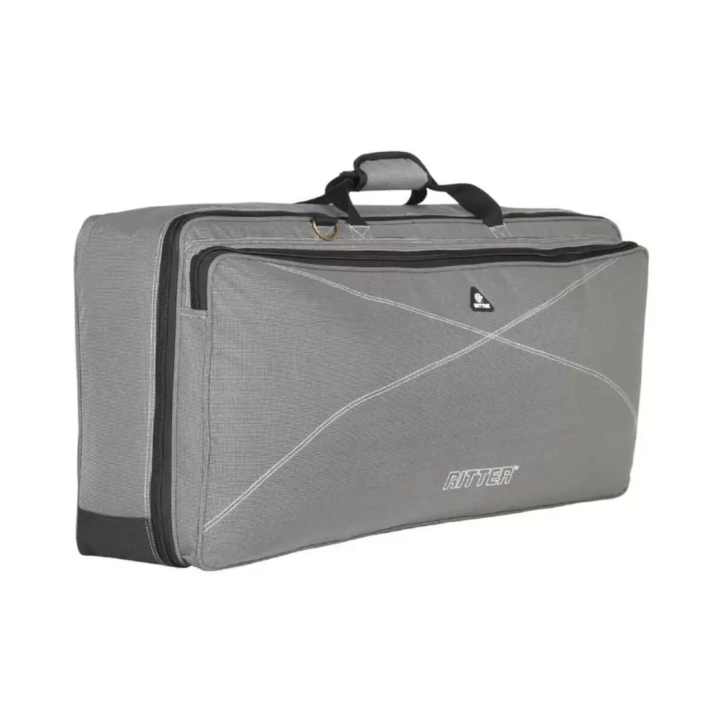 Ritter RKS7-05/SGL taske til mixer / laptop, 55x31x11 cm steel grey / yellow - Billede 4