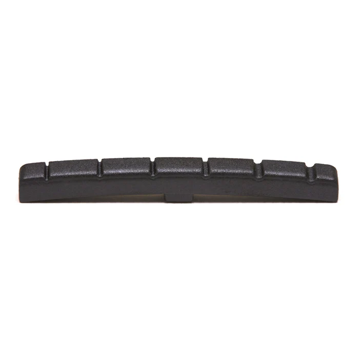 Black TUSQ XL, PT-5000-00 Strat & Tele style, Slotted R9.5 L42.85mm, Nut / Sadel, Flat or Curved Bottom - Billede 3