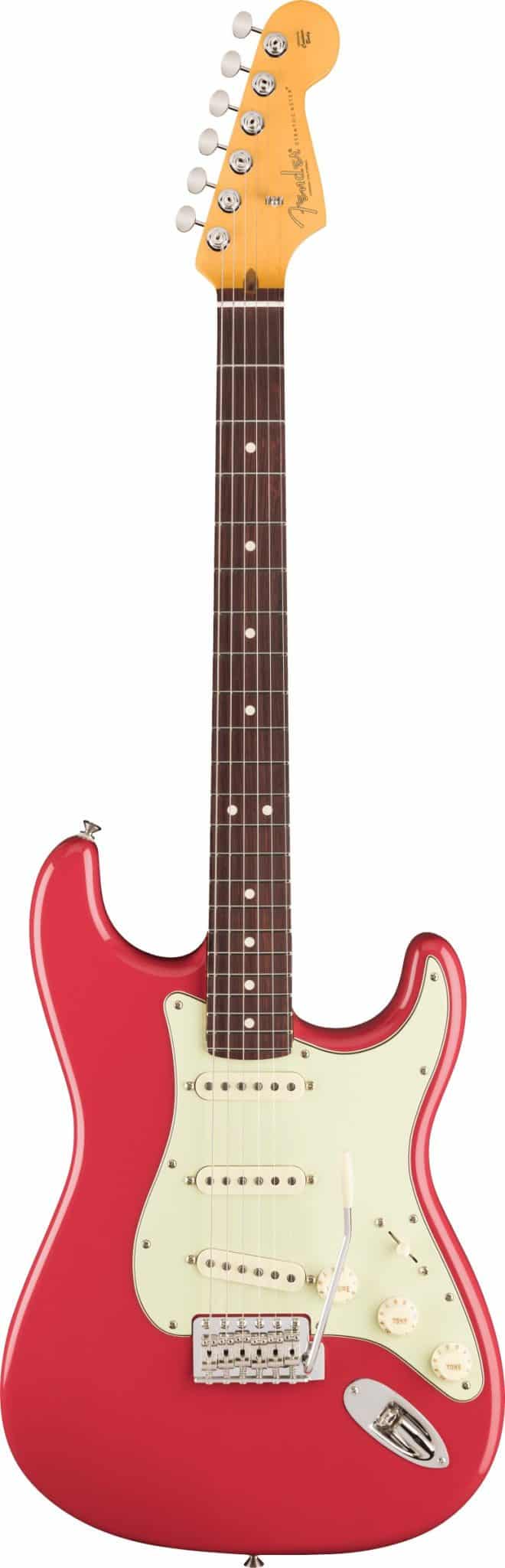 American Professional Classic Stratocaster®Rosewood Fingerboard, Faded Dakota Red, demo