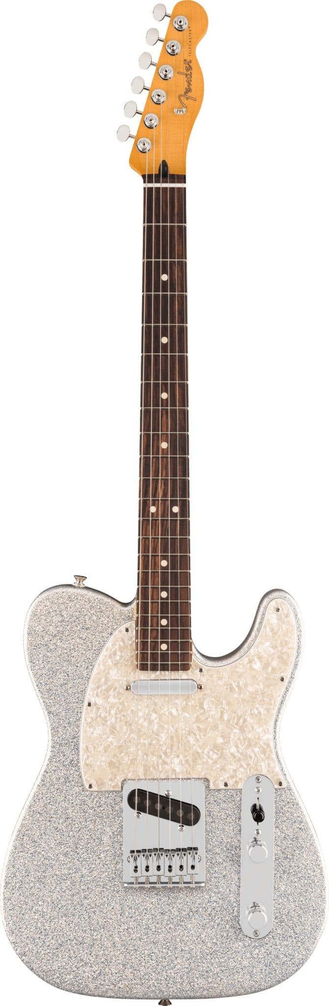 Fender 75th Anniversary Player II Sparkle Telecaster®demo, Rosewood Fingerboard, Diamond Dust Sparkle