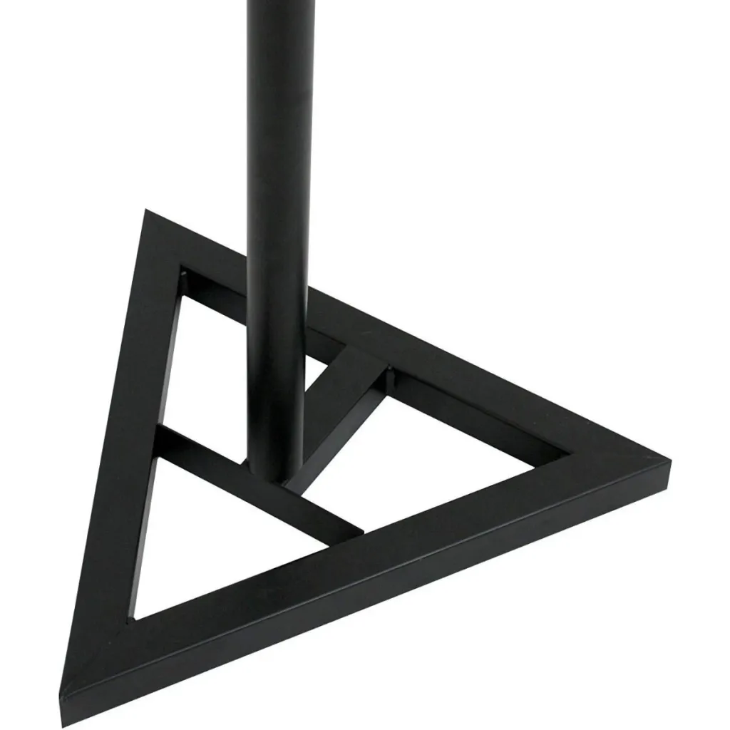 Tuff stands SS-20 plade-højttaler-stativ sort - Billede 4