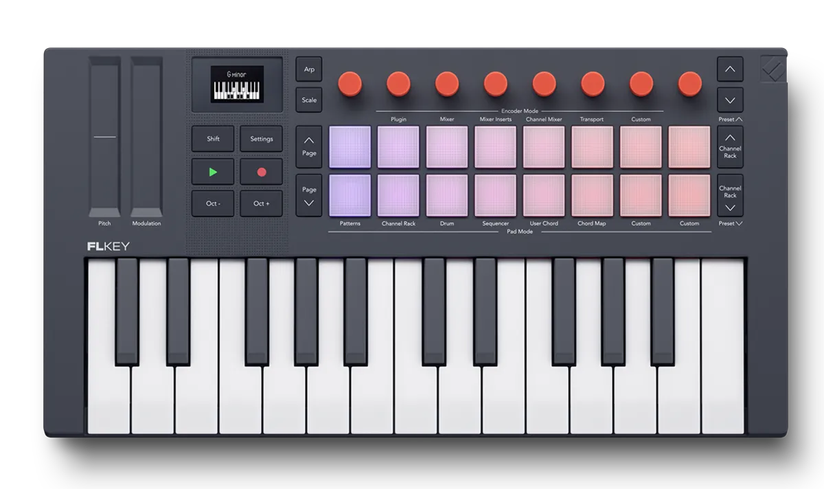 Novation FLKEY2-25 25-key MIDI keyboard made for FL Studio
