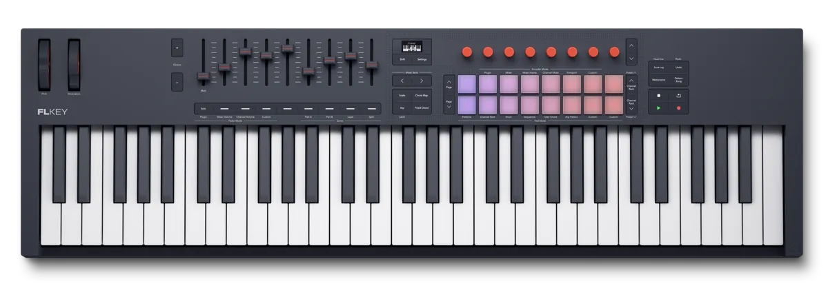 Novation FLKEY2-61 61-key MIDI keyboard made for FL Studio