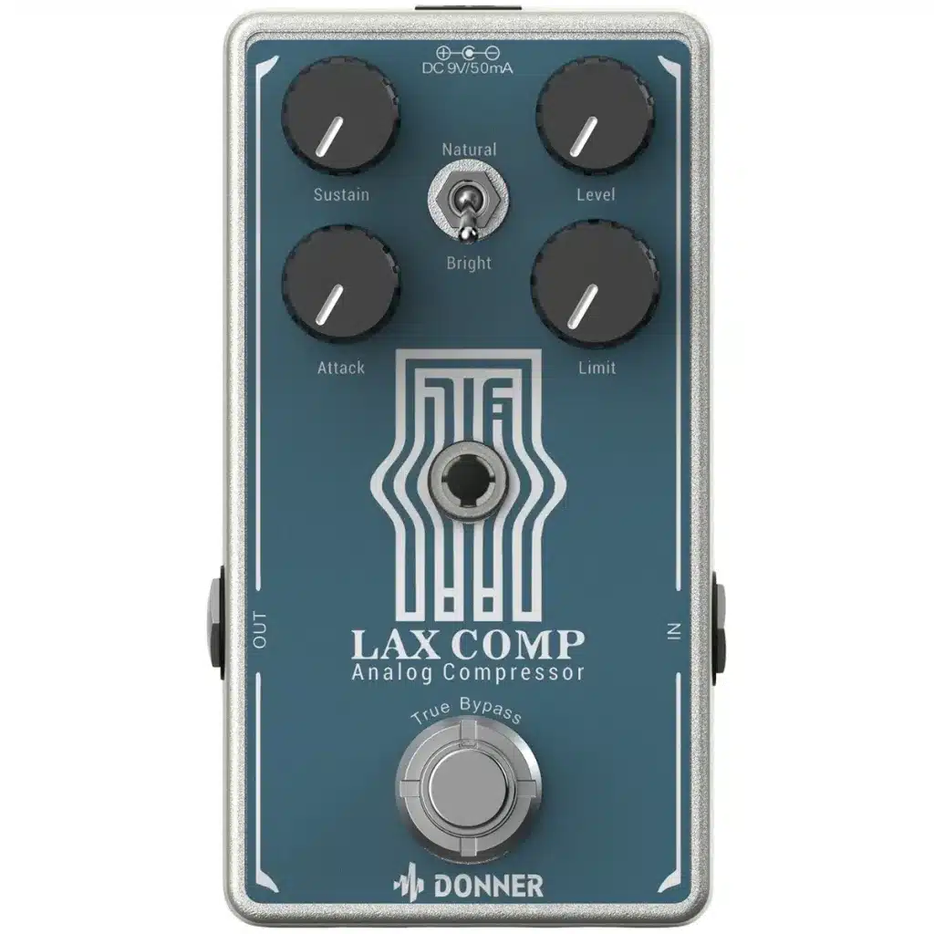 Donner Lax Comp guitar-effekt-pedal, Analog kompressor, DN-EC1332