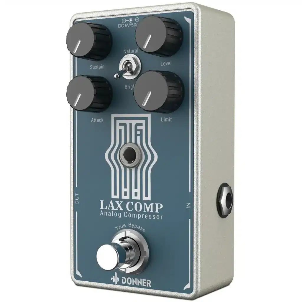 Donner Lax Comp guitar-effekt-pedal, Analog kompressor, DN-EC1332 - Billede 3
