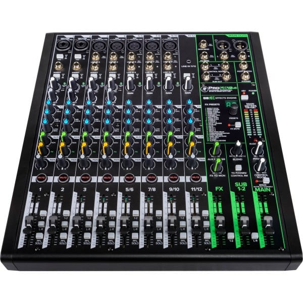 Mackie ProFX12v3 12 Channel Professional Effects Mixer with USB