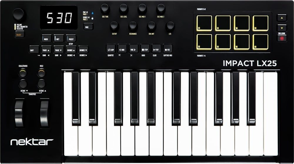 Nektar Impact LX25mk3 Midi Keyboard
