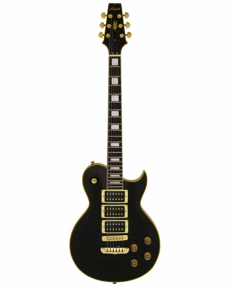 Aria Pro II PE 350 PF El Guitar, Aged Black