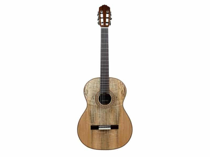 MERIDA koncertguitar, 4/4, massiv grantop med spaltet ahornfiner, DC-19sp
