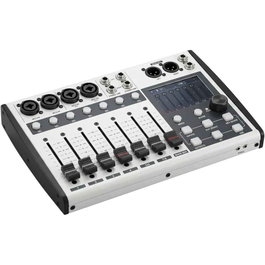 Thornton DM08X digital mixer, Kompakt digital mixer med indbygget USB-lydkort