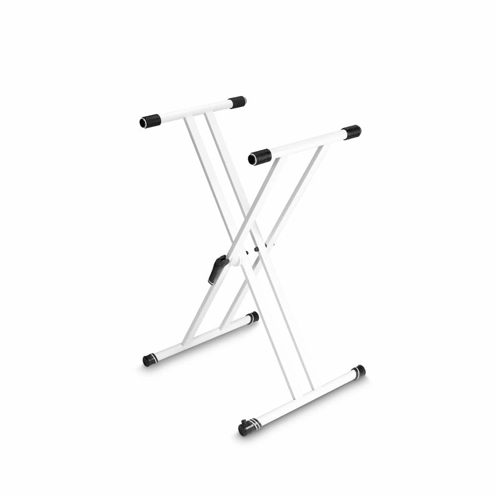 Gravity Keyboard stativ dobbelt kryds, KSX 2W, hvidt