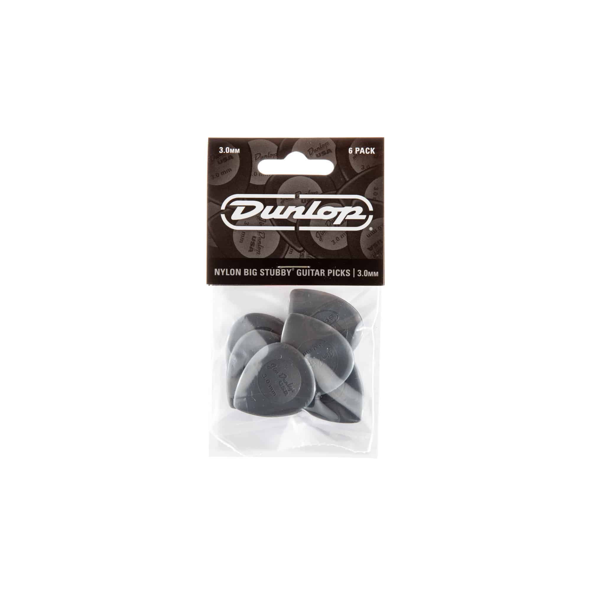 Dunlop 445P3.0 Nylon Big Stubby-6/PLYPK,
