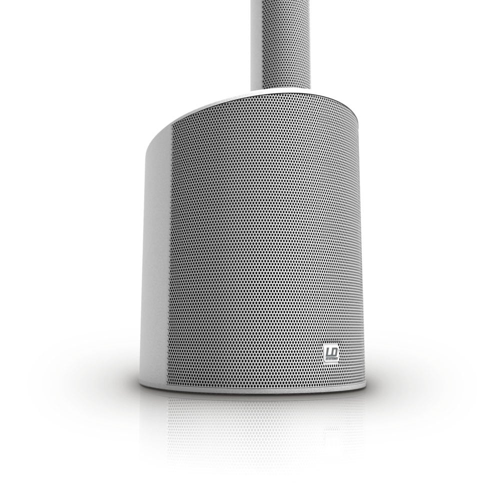 LD MAUI® 5 W Ultra Portable Column PA System with Mixer and Bluetooth white or black - Billede 4