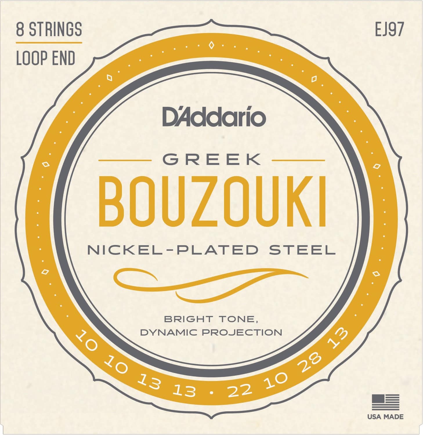 D'addario EJ97 Greek Bouzouki Strenge