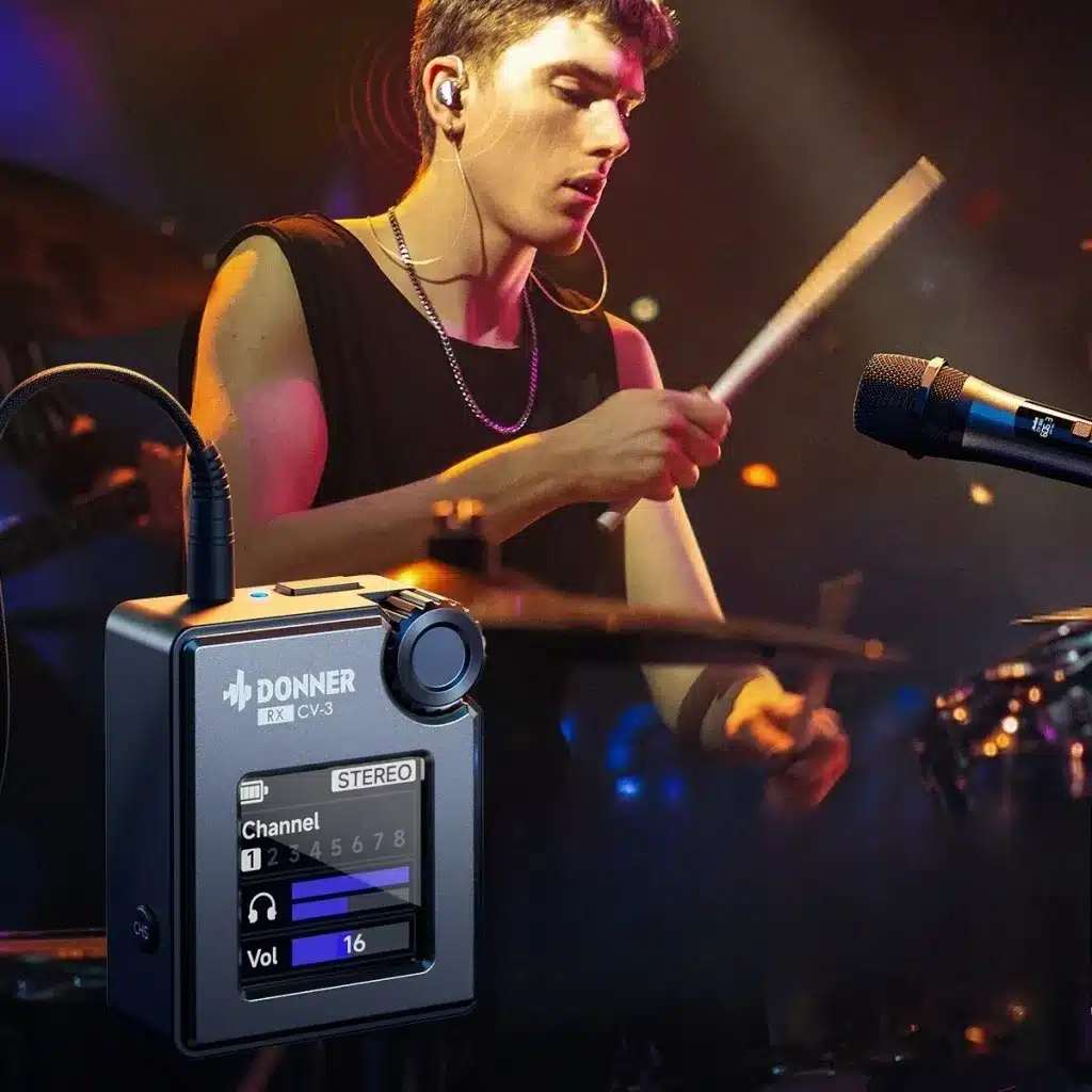 Donner CV-3 trådløs in-ear monitor - Billede 3