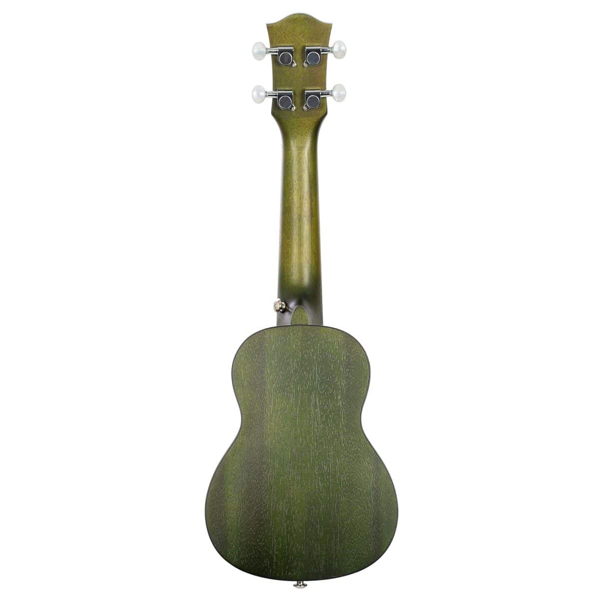 Cascha Sopran Ukulele, HH-2265, Mahogany Green, Sopran ukulele med ...