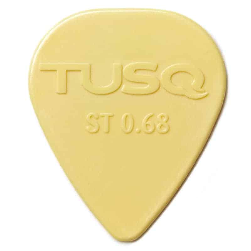 TUSQ by Graph Tech, PQP-0068-V6 Standard Plekter. 68mm Varm - vintage cream color - 6 Pack