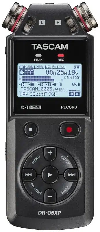 Tascam DR-05XP håndholdt optager, diktafon