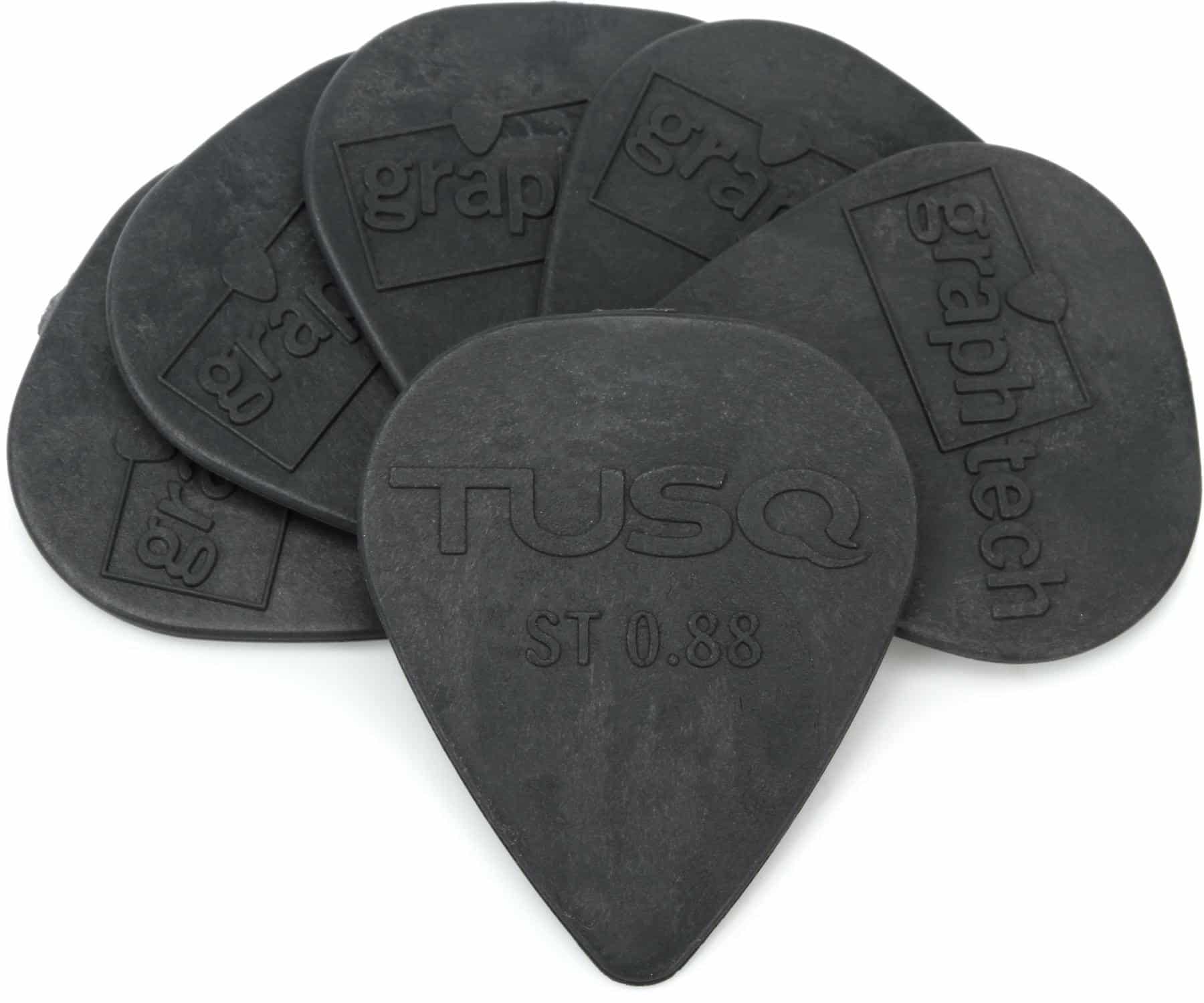 TUSQ by Graph Tech, PQP-0088-G6 Standard Plekter. 88mm Deep tone - 6 Pack - Billede 3